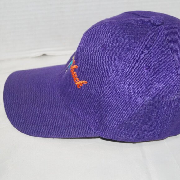 Caddyshack Mens Golf Hat Cap Purple Gopher Embroidered Baseball - Picture 4 of 5